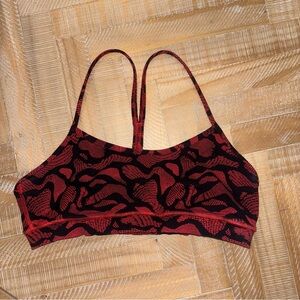 Lululemon Red Sports Bra